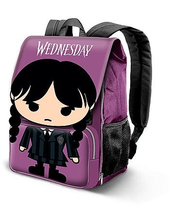 Wednesday Mercredi Chibi Sac à dos Extensible EXP, Lilas