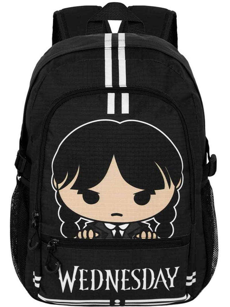 Wednesday Mercredi Cute Sac à dos Fight FAN 2.2, Gris Gris - Kiabi