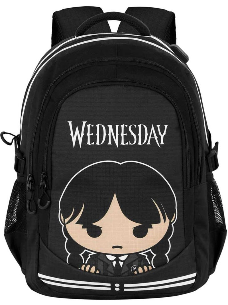 Wednesday Mercredi Cute Sac à dos Running PLUS, Gris Gris - Kiabi