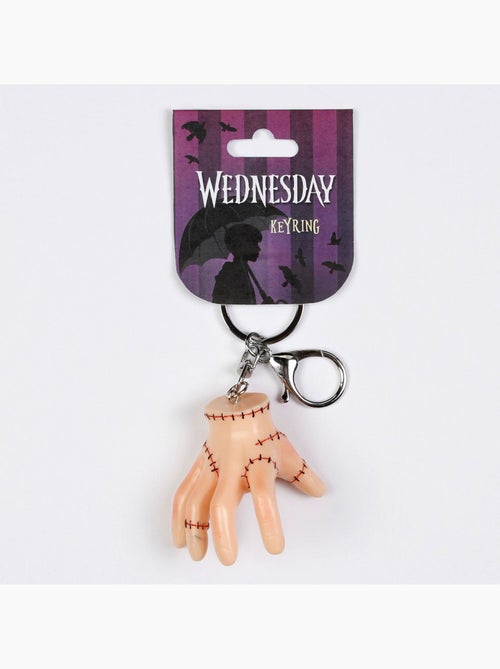 Wednesday Mercredi Icon 3D Thing Porte-clés Icon, Écru - Kiabi