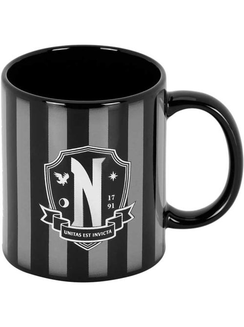 Wednesday Mercredi Original Tasse, Noir - Kiabi