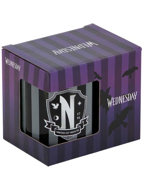Wednesday Mercredi Original Tasse, Noir - Kiabi