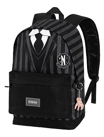 Wednesday Mercredi Uniform Sac à dos HS FAN 2.0, Noir