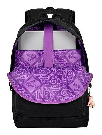 Wednesday Mercredi Uniform Sac à dos HS FAN 2.0, Noir