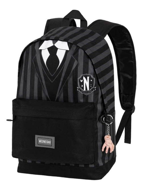 Wednesday Mercredi Uniform Sac à dos HS FAN 2.0, Noir - Kiabi