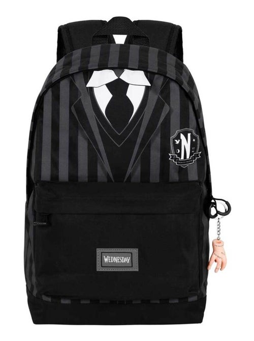 Wednesday Mercredi Uniform Sac à dos HS FAN 2.0, Noir - Kiabi