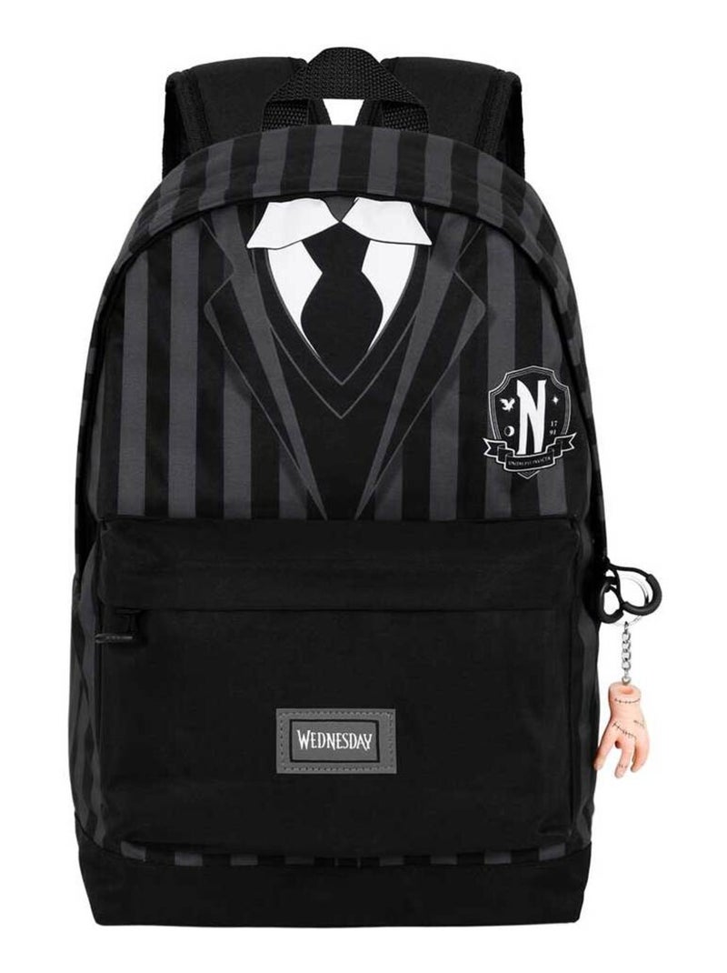 Wednesday Mercredi Uniform Sac à dos HS FAN 2.0, Noir Noir - Kiabi