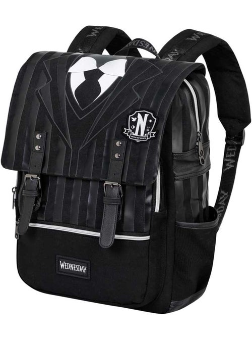 Wednesday Mercredi Uniform Sac à dos Oxford, Noir - Kiabi Wednesday Mercredi Uniform Sac à dos Oxford, Noir - Kiabi