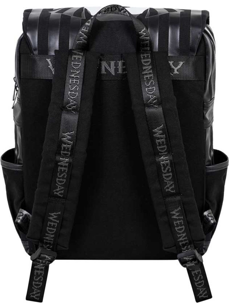 Wednesday Mercredi Uniform Sac à dos Oxford, Noir Noir - Kiabi