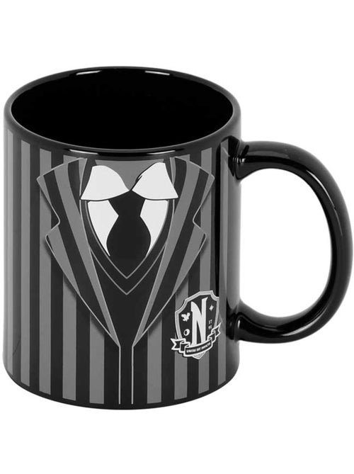 Wednesday Mercredi Uniform Tasse, Noir - Kiabi