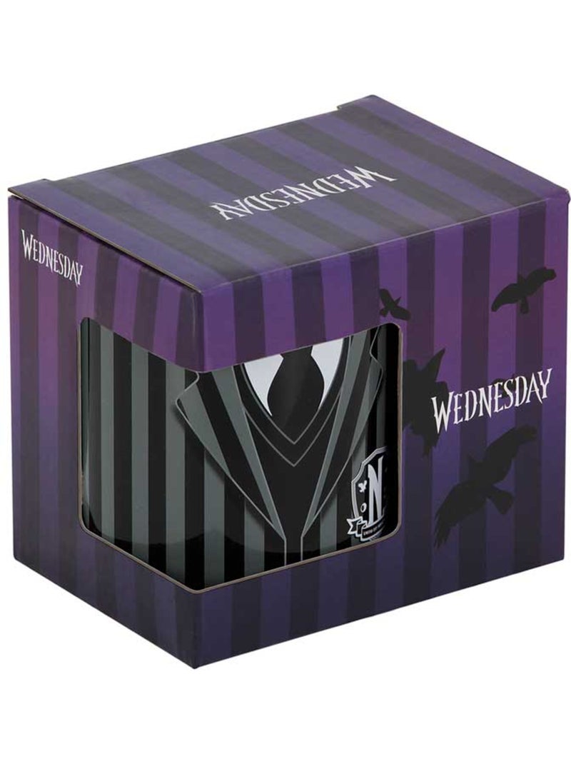 Wednesday Mercredi Uniform Tasse, Noir Noir - Kiabi