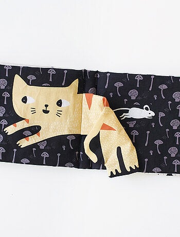 Wee Gallery - Livre bébé en tissu Peekaboo Pets