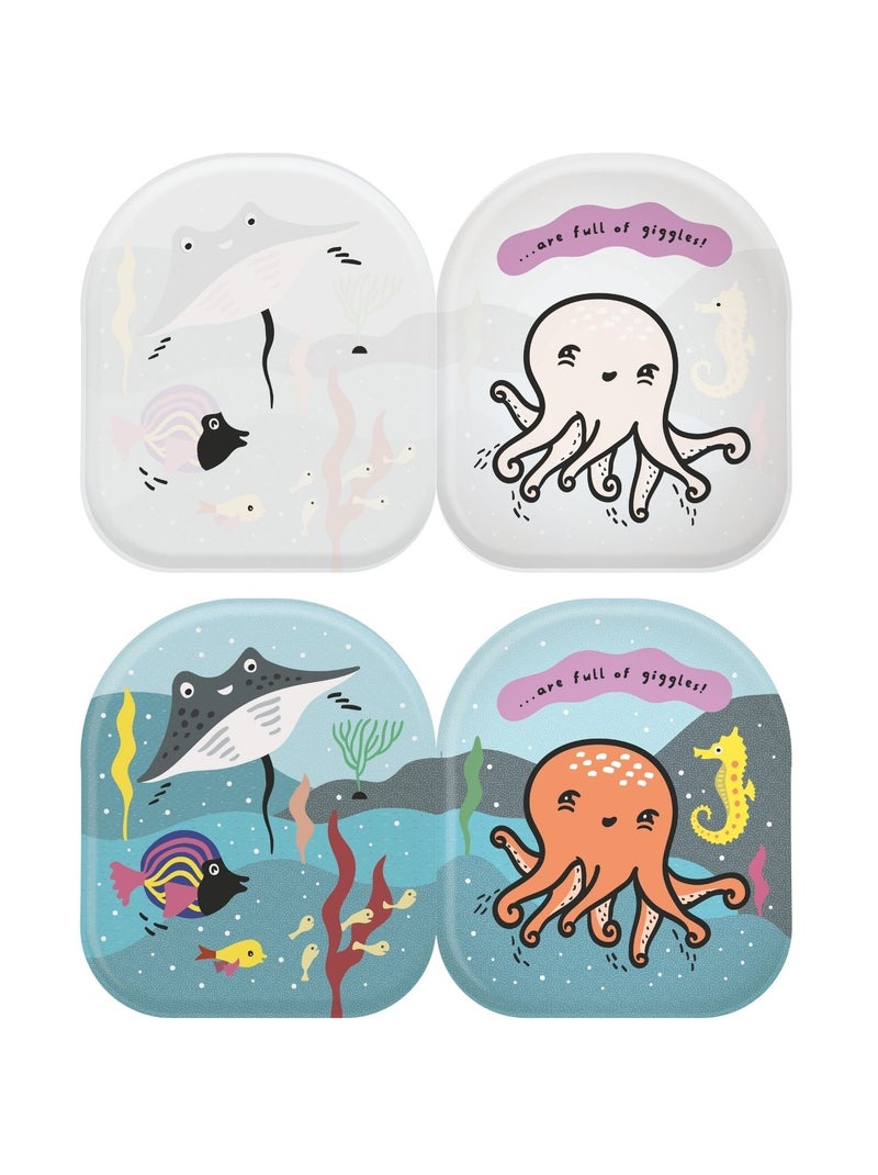 Wee Gallery - Livre de bain Orange corail - Kiabi