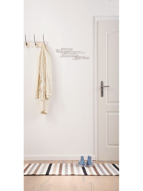 Welcome, Sticker murale - 50x70 cm - Kiabi