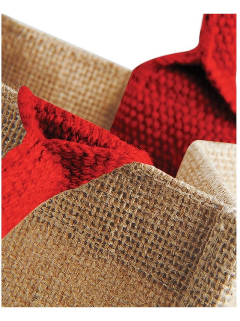 Westford Mill - Sac en jute (6 litres) Rouge cerise - Kiabi
