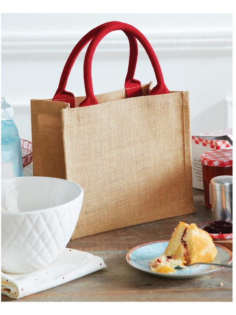 Westford Mill - Sac en jute (6 litres) Rouge cerise - Kiabi
