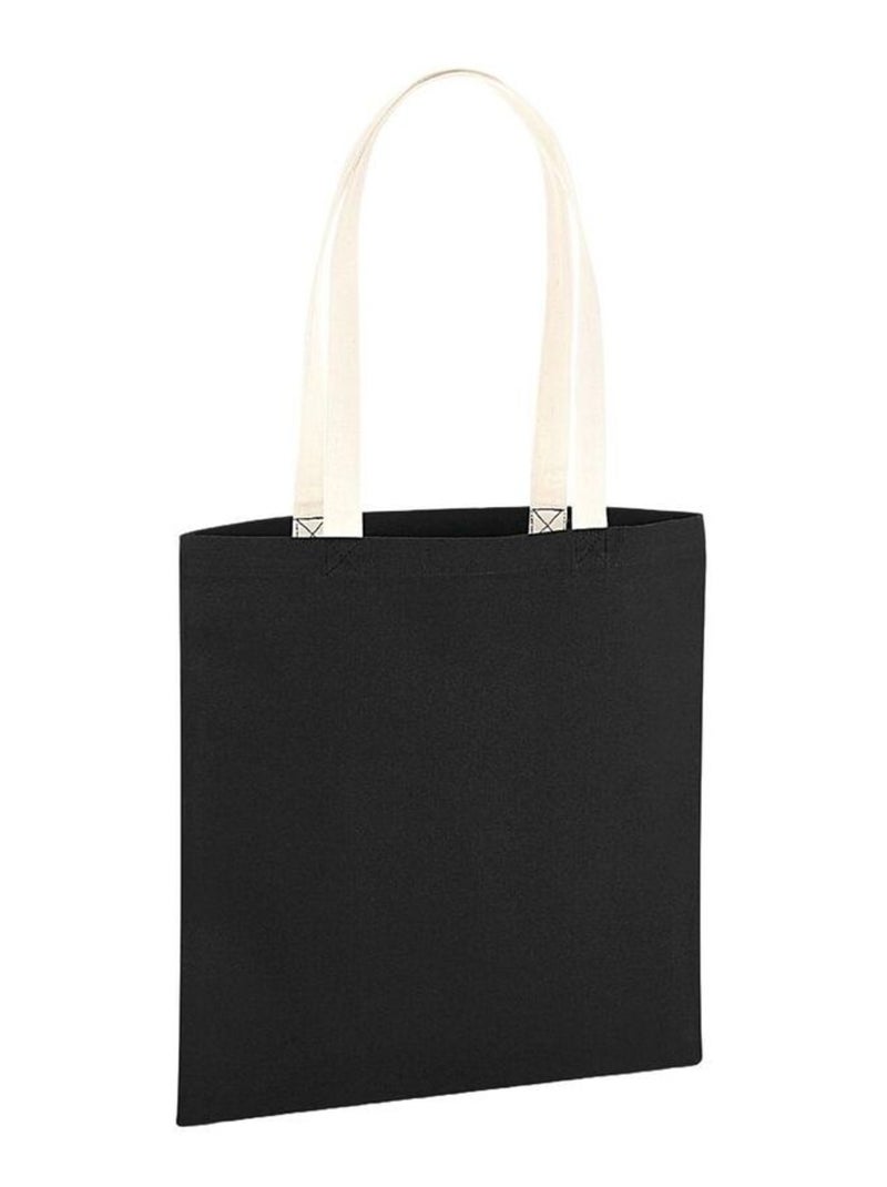 Westford Mill - Tote bag EARTHAWARE ORGANIC BAG FOR LIFE Noir Beige - Kiabi