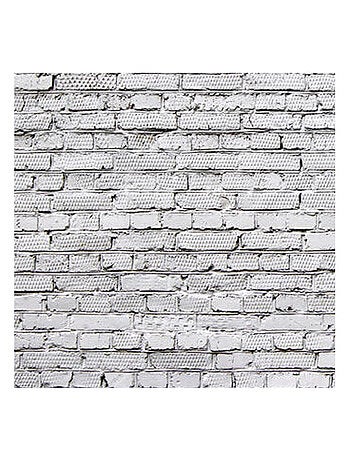 White bricks , photo murale, 360x255 cm, 4 parts
