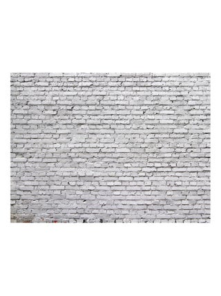 White bricks , photo murale, 360x255 cm, 4 parts