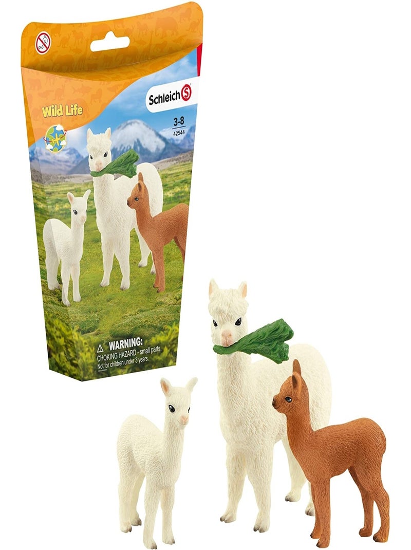 Wild Life Famille d'alpagas Blanc - Kiabi