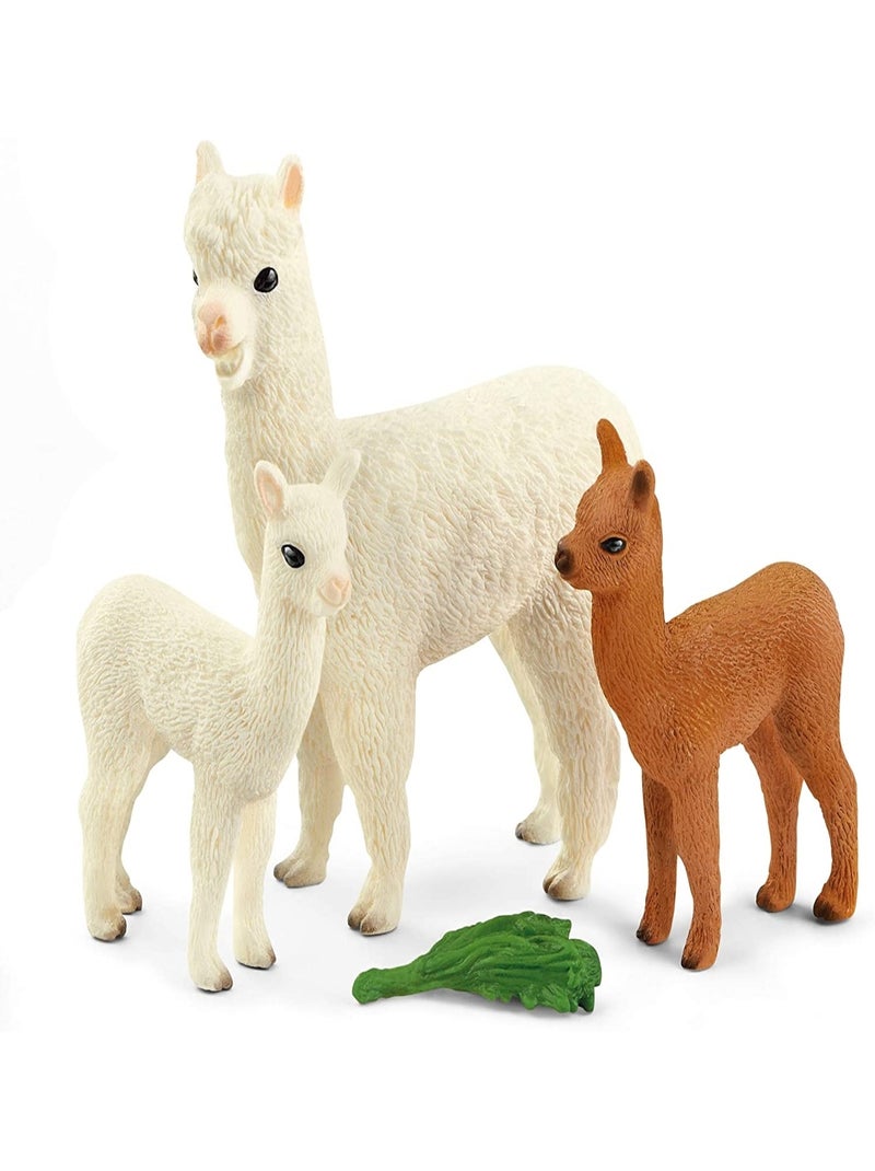 Wild Life Famille d'alpagas Blanc - Kiabi