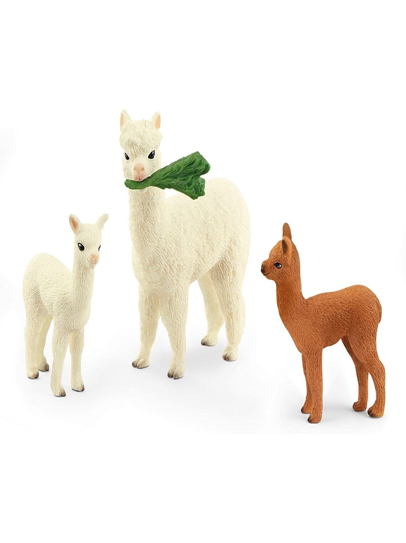 Wild Life Famille d'alpagas Blanc - Kiabi