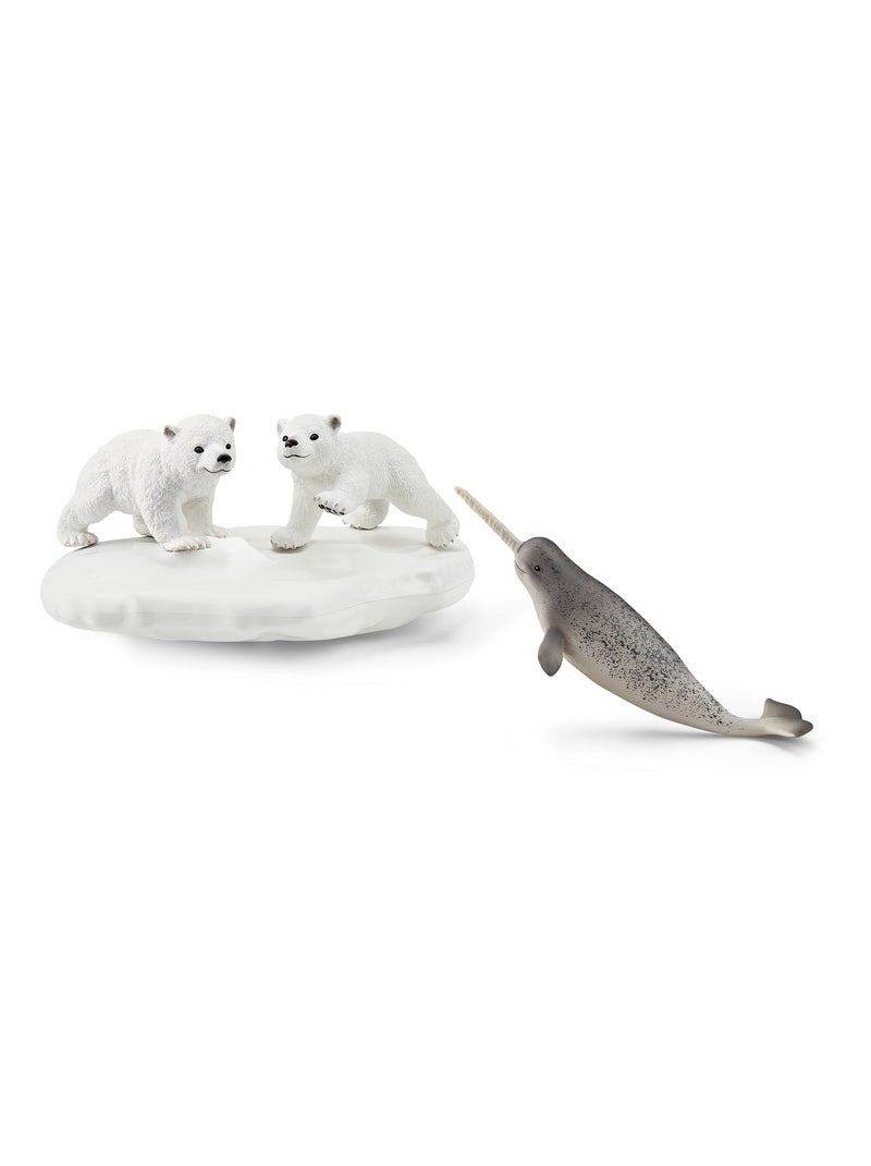 Wild Life Glissade en folie des ours polaires Blanc - Kiabi