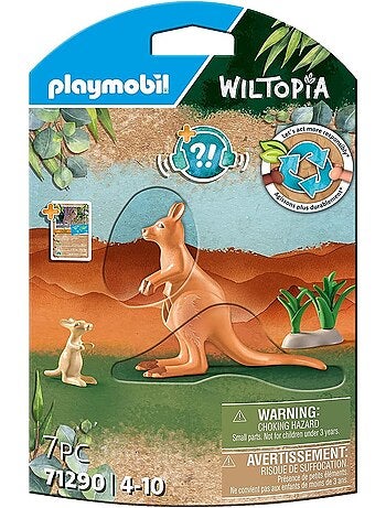 Playmobil - Wiltopia - Kangourou et bébé - Jouets - One Size