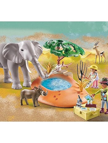 Wiltopia Explorateurs avec animaux de la savane