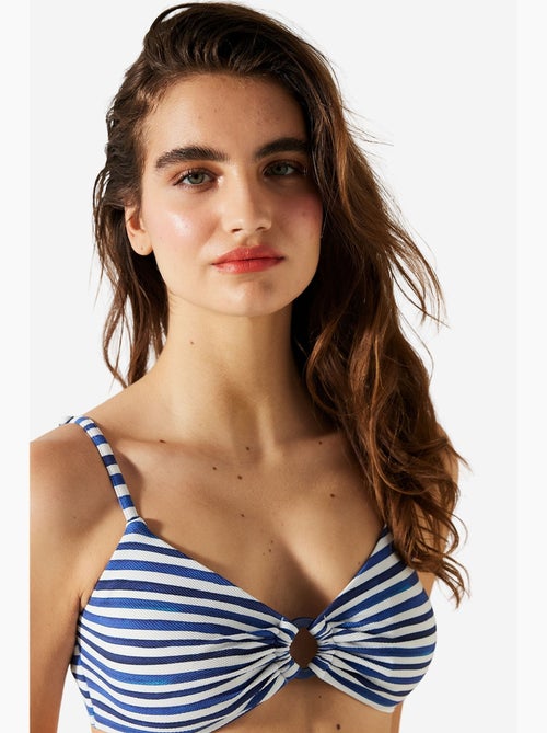 Wind bra haut de bikini à rayures penti - Kiabi Wind bra haut de bikini à rayures penti - Kiabi