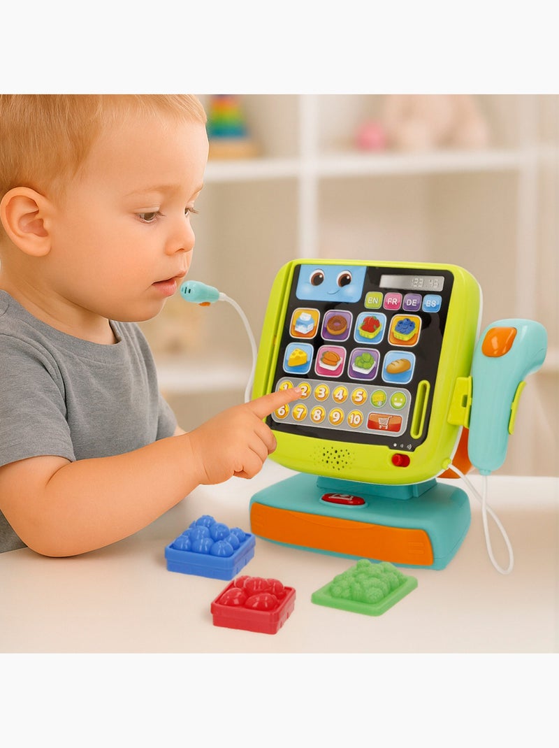 Winfun caisse enregistreuse 4 langues avec lumière et son N/A - Kiabi