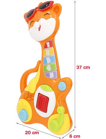 Winfun chaton guitare pour enfants +18 mois