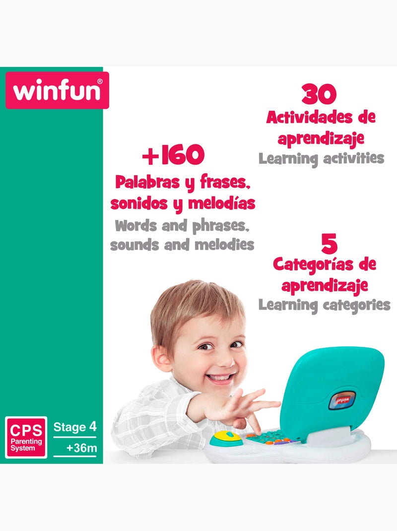 Winfun ordinateur portable bilingue pour enfants N/A - Kiabi