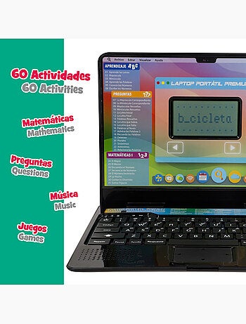 Winfun ordinateur portable interactif avec des activités pour enfants