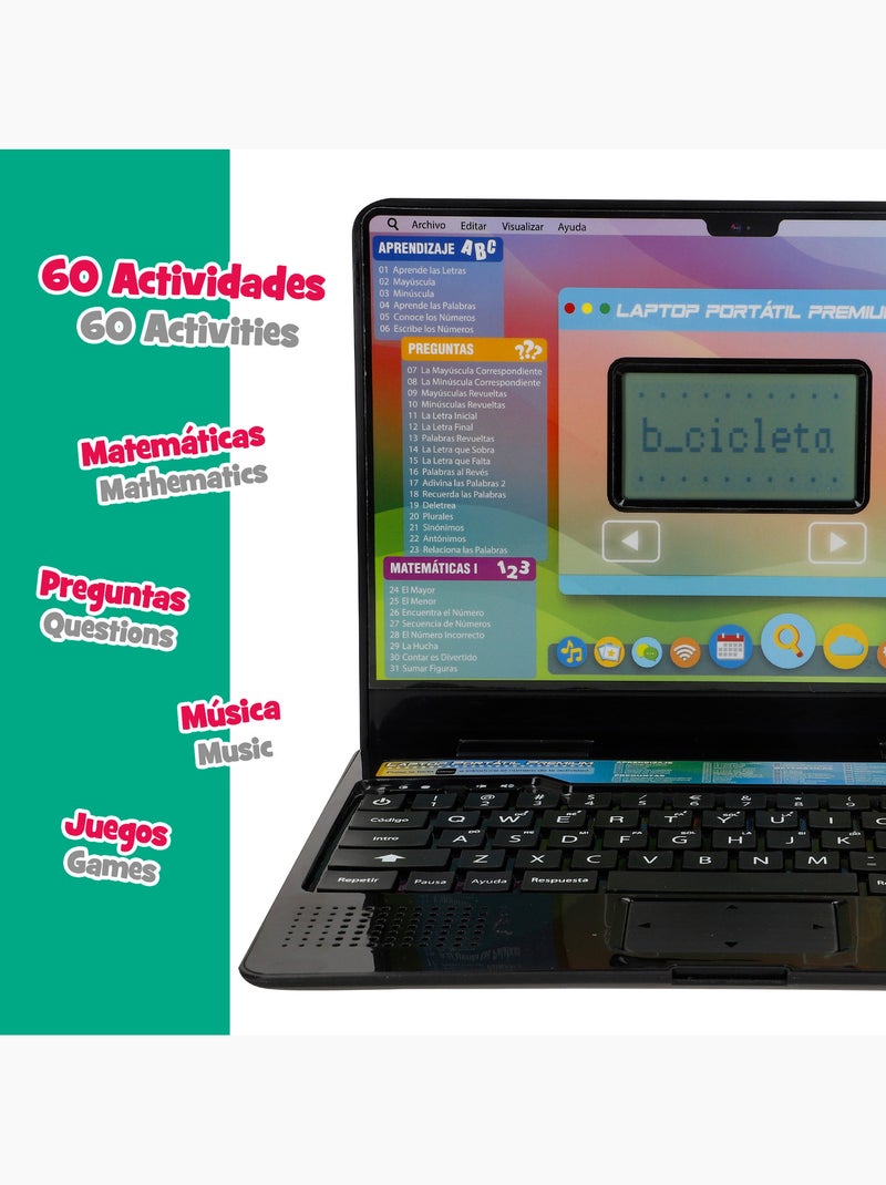 Winfun ordinateur portable interactif avec des activités pour enfants N/A - Kiabi