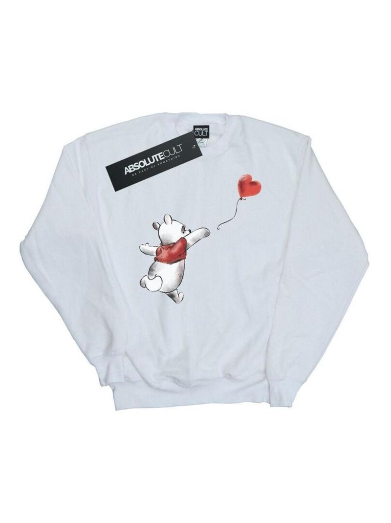 Winnie the Pooh - Sweat Blanc - Kiabi