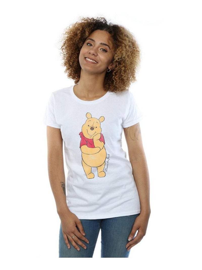Winnie the Pooh - T-shirt Blanc - Kiabi