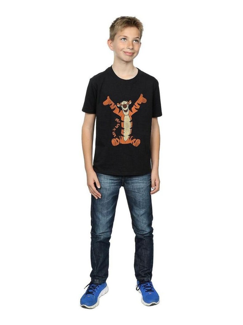 Winnie the Pooh - T-shirt CLASSIC Noir - Kiabi
