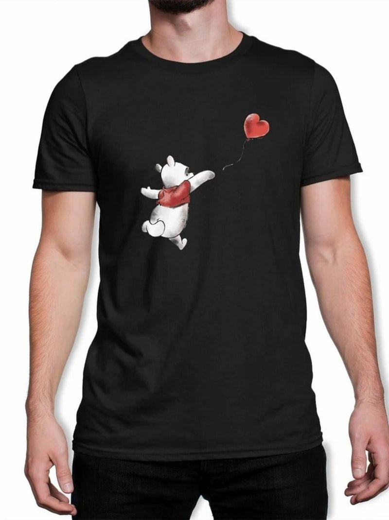 Winnie the Pooh - T-shirt Noir - Kiabi