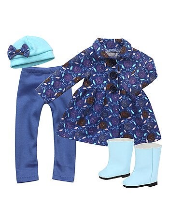 Winter Tenfit avec des bottes pour poupées