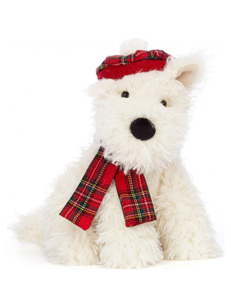 Winter Warmer Munro Scottie Dog Blanc - Kiabi