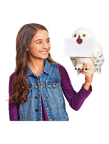 Wizarding World Harry Potter - Hibou interactif en peluche Hedwig
