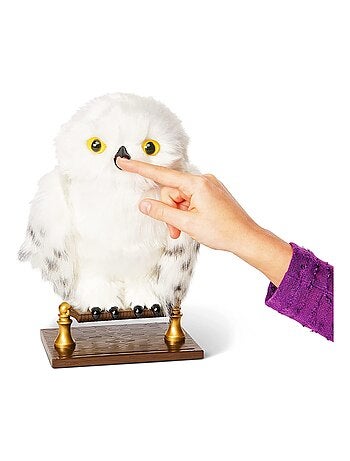 Wizarding World Harry Potter - Hibou interactif en peluche Hedwig