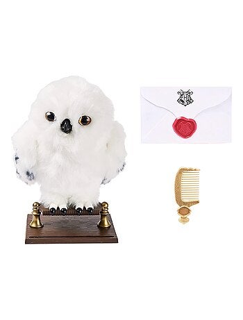Wizarding World Harry Potter - Hibou interactif en peluche Hedwig