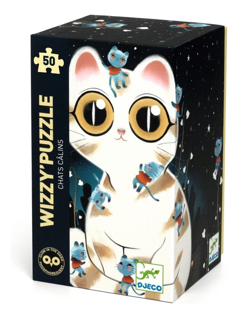 Wizzy Puzzle Chats câlins 50 pièces N/A - Kiabi