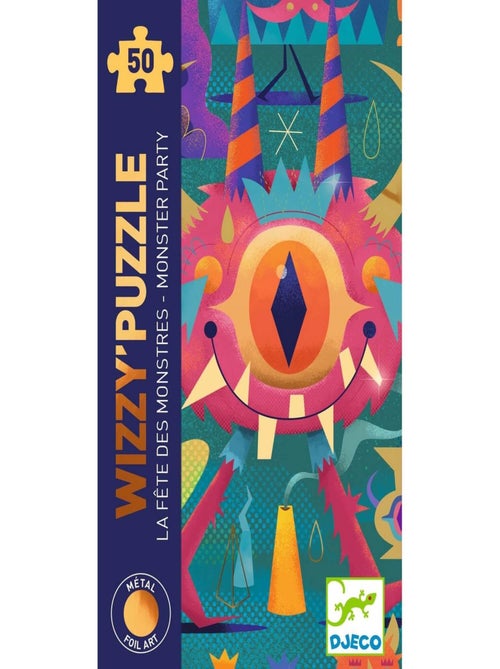 Wizzy Puzzle la fête des monstres 50 pièces - Kiabi