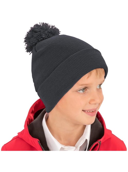 Womens/ladies winter essentials pom pom beanie (bonnet à pompon) - result - Kiabi Womens/ladies winter essentials pom pom beanie (bonnet à pompon) - result - Kiabi