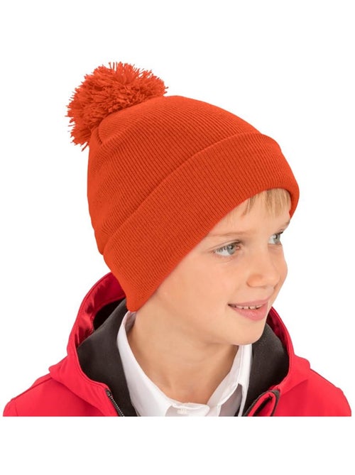 Womens/ladies winter essentials pom pom beanie (bonnet à pompon) - result - Kiabi