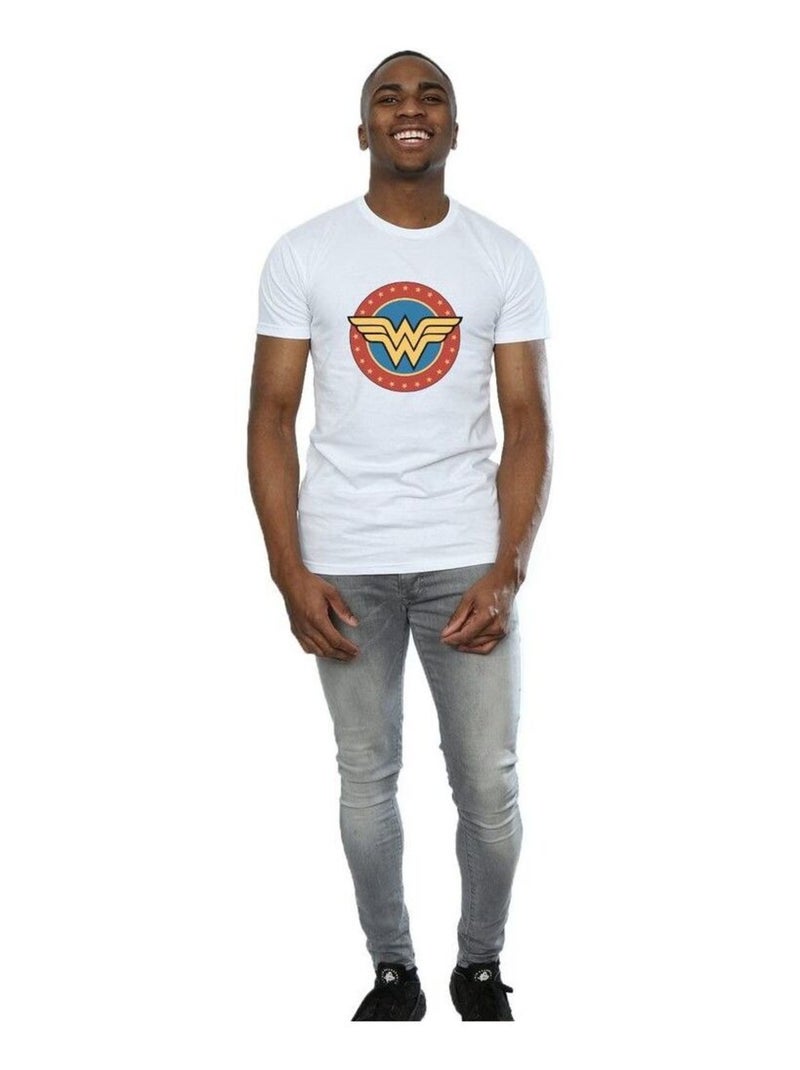 Wonder Woman - T-shirt Blanc - Kiabi