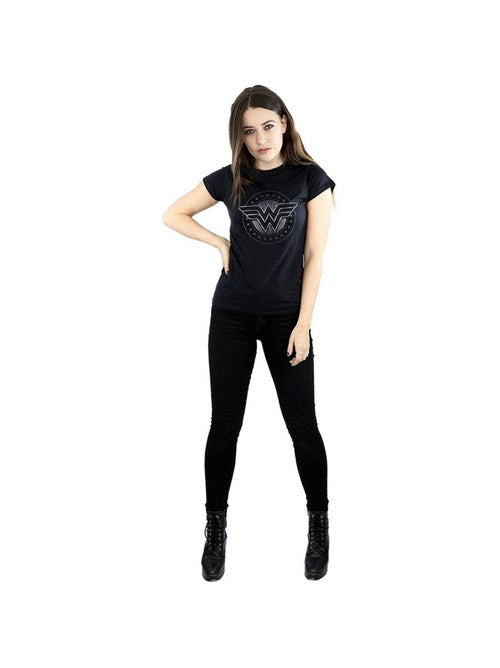 Wonder Woman - T-shirt motif/style Bouclier - Kiabi